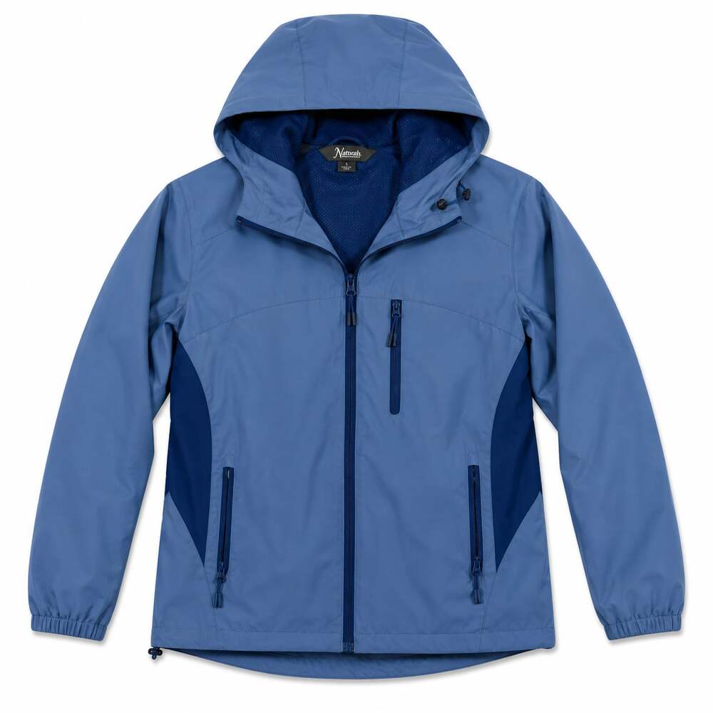 Natural Reflections Women's Hooded Lightweight Windbreaker Jacket